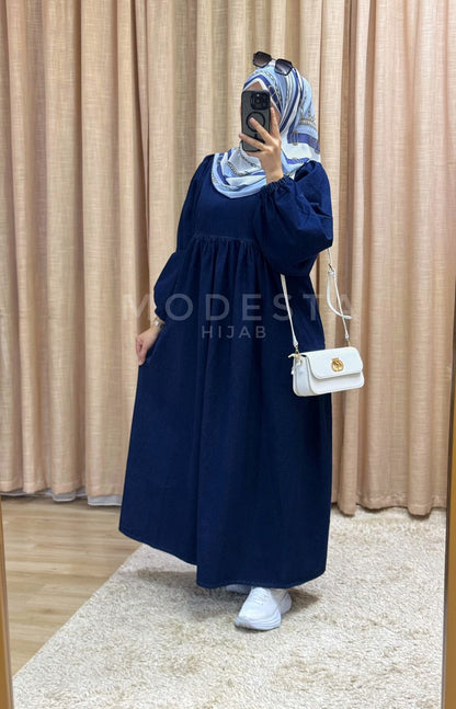 Robe Jean Amira "Bleu nuit"