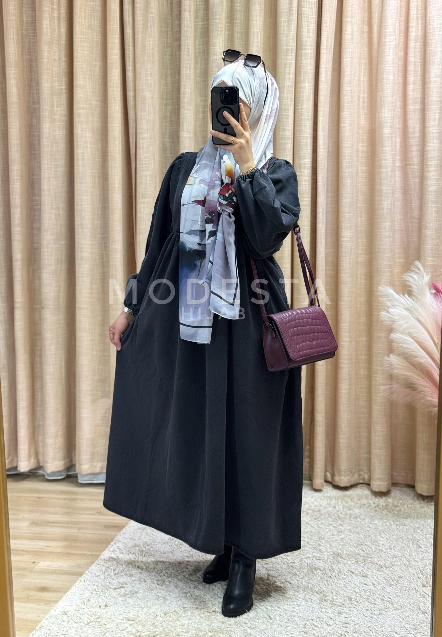 Robe Jean Amira GRIS